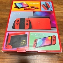 Nintendo Switch 有機ELモデル マリオレッド 【売ります】の画像