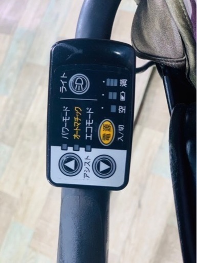 ③6000子供乗せ電動アシスト自転車Panasonic20インチ良好バッテリー