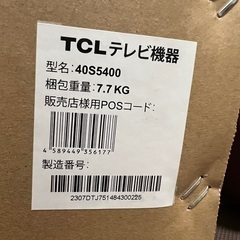 TCL スマート液晶テレビ 40S5400