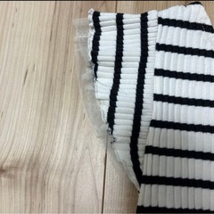 美品 ボーダー ノースリーブ AG サイズMの画像