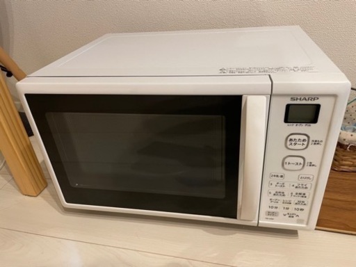 値下げしました！【2/26-27お渡し】シャープ　電子レンジ　RE-CE6-KW 2018年製