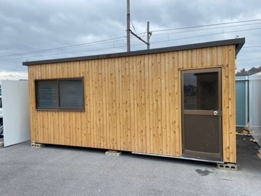 決まりました。状態良好。中古ユニットハウス　4坪　約8畳