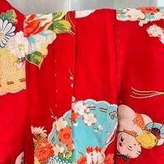 七五三　着物　女の子　7歳　アンティーク　古着　ヴィンテージの画像