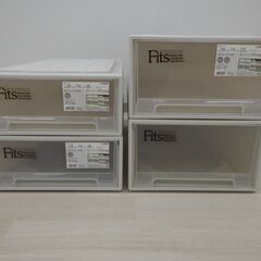 衣装ケース４段【小金井市民限定】※新規優先（小金井市再生家具）品番：02-03-07 の画像