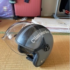 バイク用ジェット型ヘルメットの画像