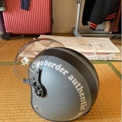 バイク用ジェット型ヘルメットの画像
