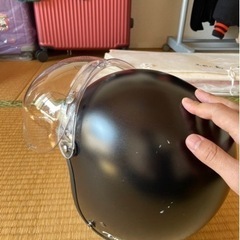  バイクヘルメット・女性用（フェイスシールド付き）の画像