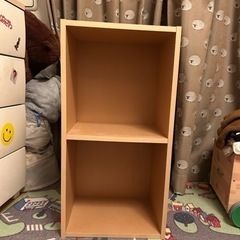 本棚　ボックス　2段