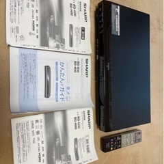 SHARP ブルーレイディスクレコーダー 2011年製