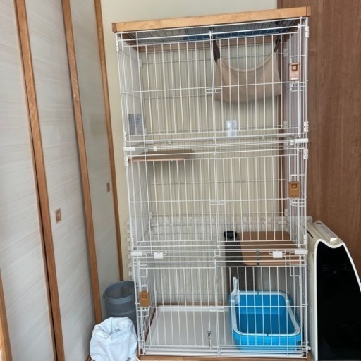 リッチェル　キャットタワーサークル＆トイレセット