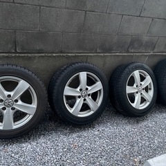 205/55r16 6.5j スタッドレス　4本セットKENDA KR36の画像