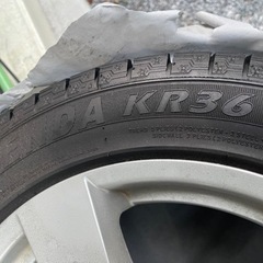 205/55r16 6.5j スタッドレス　4本セットKENDA KR36の画像