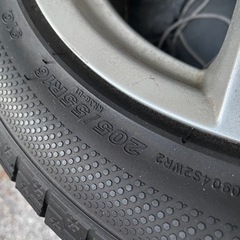 205/55r16 6.5j スタッドレス　4本セットKENDA KR36の画像