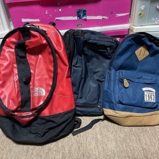 THE NORTH FACEリュックサックなど　3点まとめ