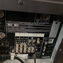 大型テレビ、リモコンで角度が変えられます！の画像