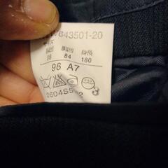 メンズスーツ上下①（中古品）の画像