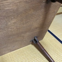 【引取限定】昭和レトロな折りたたみちゃぶ台の画像
