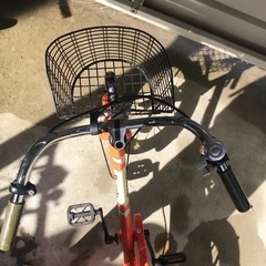 値下げしました！子ども用自転車　（補助輪つき）の画像