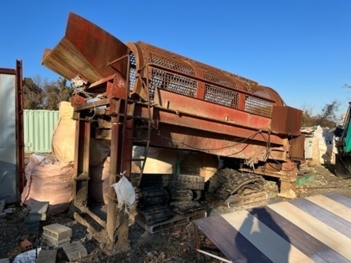 ❗️❗️値引き中古建設機械❗️トロンメル❗️分別❗️現状❗️