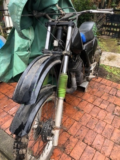 値下げ！カワサキKX250 レース使用　ジャンク品