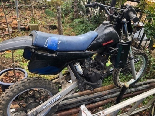 値下げ！カワサキKX80 レース使用　ジャンク品