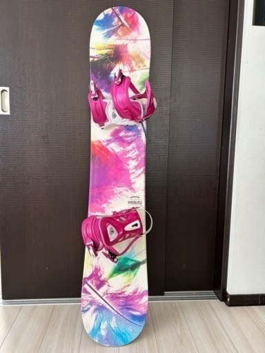 スノーボード　144センチ　ビンディング付き　美品