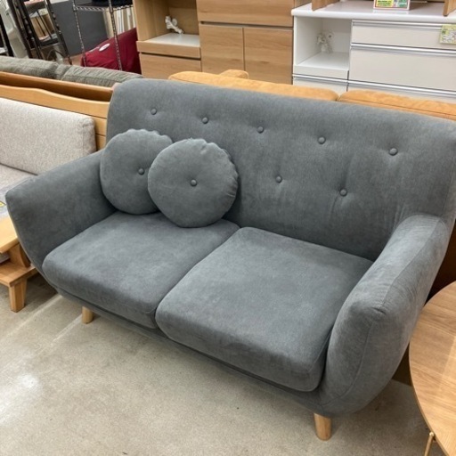 ?️オシャレ?️2人掛けソファ 東京インテリア購入 ファブリック 550