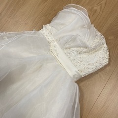 ウェディングドレス　レース素材とチュール素材が美しい！エニーブライダルの画像