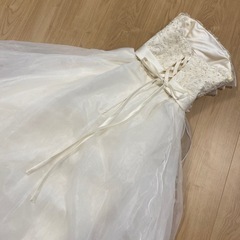 ウェディングドレス　レース素材とチュール素材が美しい！エニーブライダルの画像