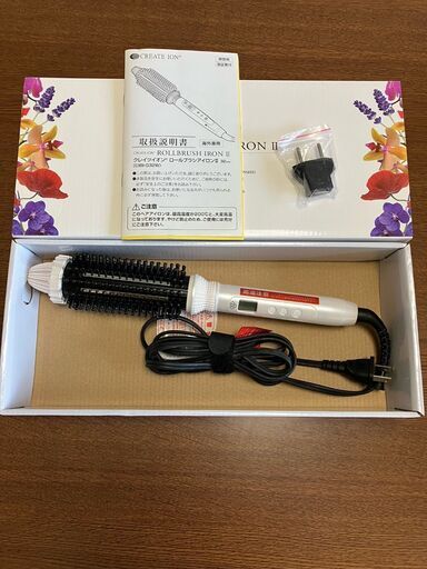 クレイツイオン　32mm　美品　ロールブラシアイロンII