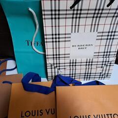 ヴィトン、TIFFANY、BURBERRY等袋の画像