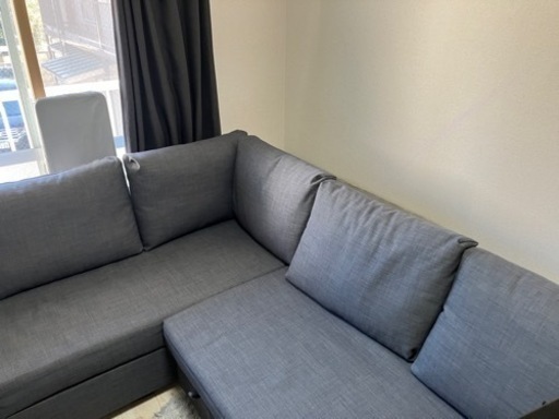 IKEA ソファベッド フリーヘーテン グレー
