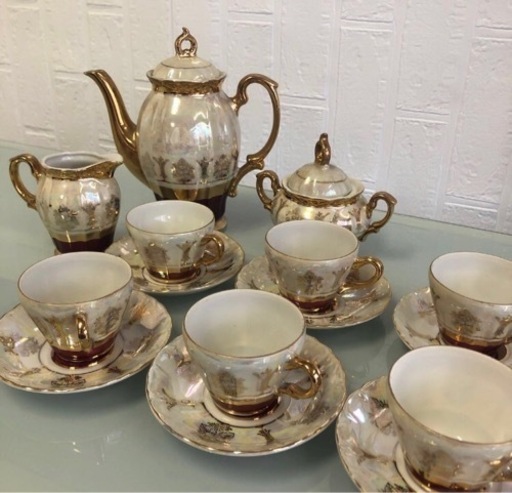 レア品★BS ROMANカップ ソーサー ティーセット GERMAN MODEL