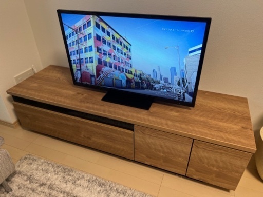 【決まりました】 LOWYA テレビ台 ローボード テレビボード 140cm