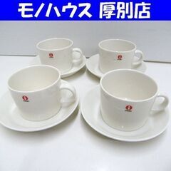 iittala/イッタラ ティーマ カップ＆ソーサー 4客セット...
