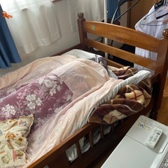 差し上げます‼️ベッド　2段ベッド　下のみ