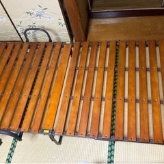 【受け渡し予定】折りたたみスノコベット　シングルサイズの画像