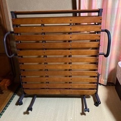 【受け渡し予定】折りたたみスノコベット　シングルサイズの画像