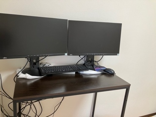 【半額セール】FUJITSU デュアルディスプレイ