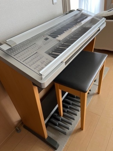 ヤマハ　エレクトーン　ステージア　ELB-01 12年製　椅子付　カバー付