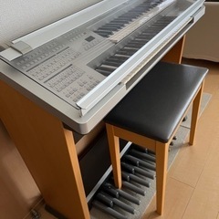 ヤマハ　エレクトーン　ステージア　ELB-01 12年製　椅子付　カバー付の画像