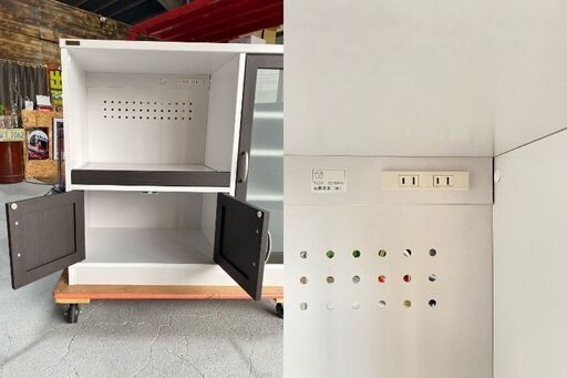 ☆レンジボード☆ レンジ台 食器棚 キッチンカウンター キッチン家具