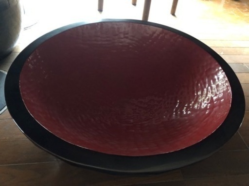 値下げ！極上　漆蕎麦粉コネ鉢　カヤ　60センチ　極上品