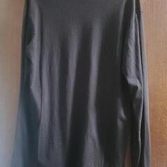 新品未使用   メンズ長袖Tシャツ  ブラック👕の画像