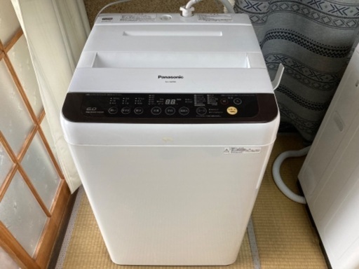 Panasonic パナソニック 洗濯機 NA-F60PB9 2015年製　動作確認済