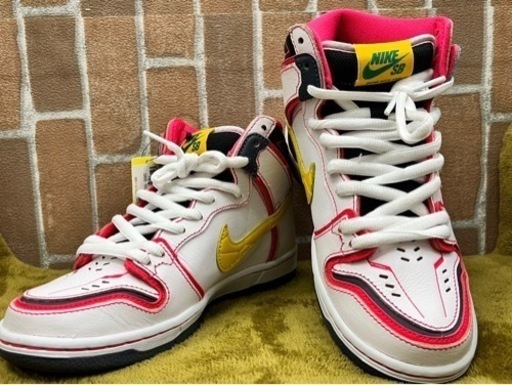 【愛品館江戸川店】ナイキ NIKE スニーカー　ガンダム × ナイキ SB ダンク ハイ プロ QS 