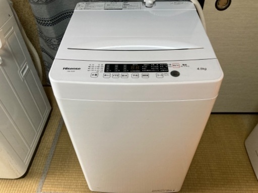 Hisense ハイセンス 洗濯機 HW-K45E 2021年製 動作確認済