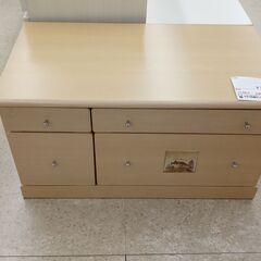 ★ジモティ割あり★  ローチェスト ナチュラル H44×D44×...