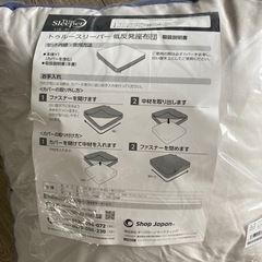 2個 トゥルースリーパー 低反発座布団 