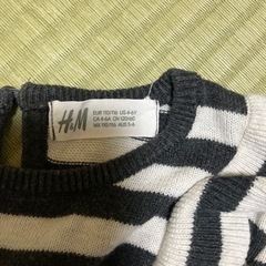 ニットワンピース　H&Mの画像